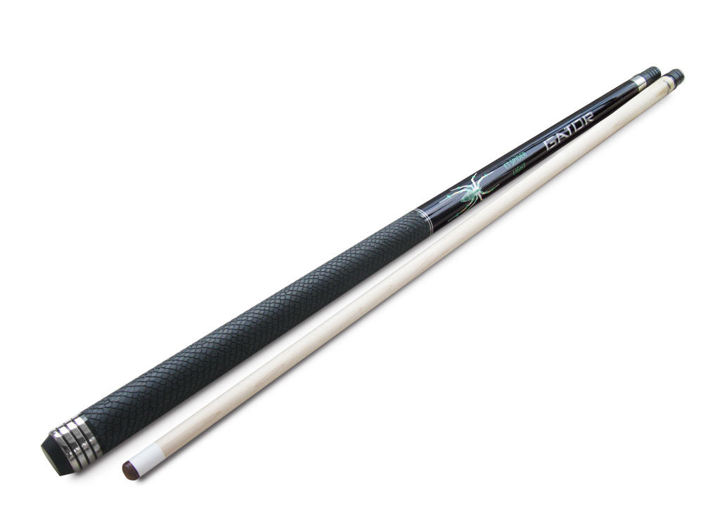 Toy Time Metallic Silver Titanium Cue Billiard Stick at