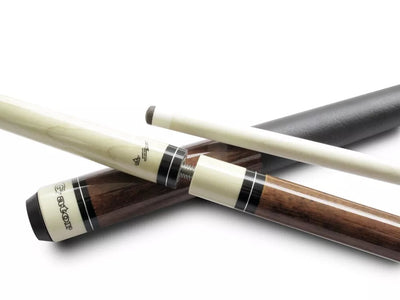 Combo deal! Champion pool cue 11.75mm, ST Brown cue 13mm, 2X2 Pool Case set