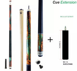 Black Friday deal! Carbon Fiber Billiard Cue Stick 12.5mm Tip size, Constellation CN-4 Pool Cue, 5" Butt Extension, A black hard case