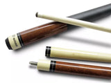 Combo deal! Champion pool cue 11.75mm, ST Brown cue 13mm, 2X2 Pool Case set