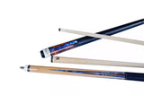 Combo deal! Champion CN-3 pool cue, Zebra Jump and break cue, 2X2 Case set