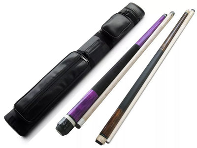 Combo deal! Champion pool cue 11.75mm, ST Brown cue 13mm, 2X2 Pool Case set