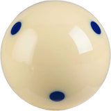 Champion 2-1/4" Billiard Practice Training Pool Cue Ball (6 Blue Dot + 6 Green Dot),buy 2 get 1 free