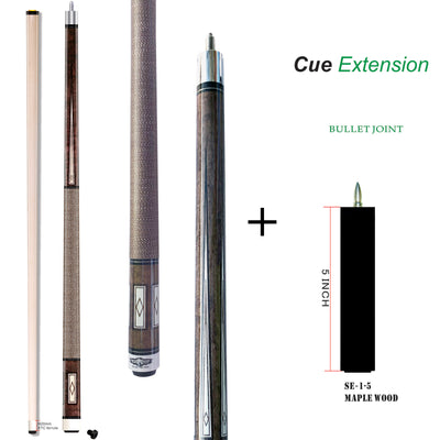 Champion LPC1 Pool Cue Stick 5/16 x 18 Joint,Low-Deflection Shaft,Pro Taper,58 inches or 60 inches long