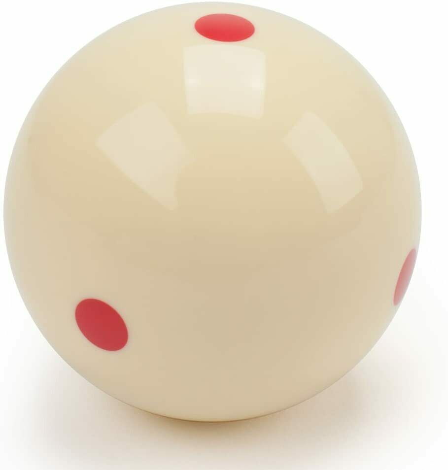 Pool Ball Set w/ Red Dots Cue Ball