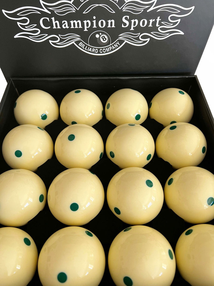 Vigma Billiard Ball Set CUEMATE Game Play Chess on a Pool Table